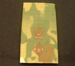 Multi Terrain Pattern Lieutenant Colonel Combat Rank Slides ( LT COL Multicam MTP Rank Slides )