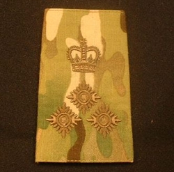 Brigadier Combat Rank Slides ( BRIG Multicam MTP Rank Slides )