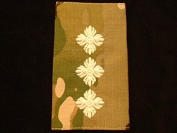 Quality Ivory Captain Muticam Rank Slide ( Captain Multi Terrain Pattern