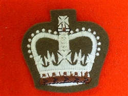 WO2 Crown ( Old Style Number 2 Dress Warrant Officer Class  2 )