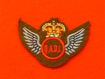 Q.A.D. I Instructor Wings ( Air Dispatch Qualification Wings ) Uniform Badge.