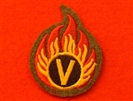 Volunteer ( TA ) Ammunition Technicians Qualification Uniform Badge.