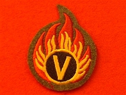 Volunteer ( TA ) Ammunition Technicians Qualification Uniform Badge.