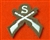 Uniform Snipers Cross Rifles Badge