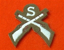 Uniform Snipers Cross Rifles Badge