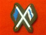 Uniform Signallers Badge Cross Flags