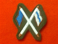 Uniform Signallers Badge Cross Flags