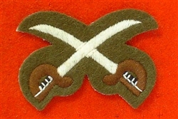 Uniform PTI Cross Swords Badge