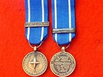 NATO BOSNIA MINIATURE MEDAL