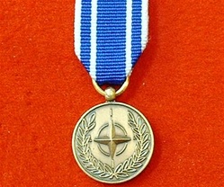 NATO Macedonia Miniature Medal