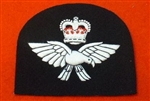 Quality RAF White Embroidered Blazer Badge