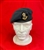 High Quality RAF Officers Beret and Old Style Tudor Crown Beret Badge Silk Lined Leather Banded Beret
