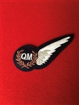High Quality RAF Quarter Master Badge (Half Wing)
