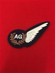 High Quality RAF Air Gunner Badge (Half Wing)
