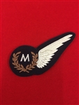 High Quality RAF Met Observer Badge (Half Wing)