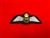 High Quality RAF VR King's Crown No 1 Dress Reserve Pilot Wings Hook and Loop Option.