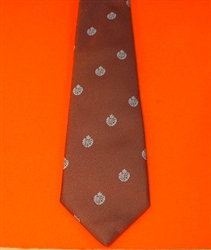 Quality Royal Air Force Tie ( RAF Maroon Crest Motif Tie ) RAF Tie