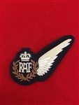 High Quality Hook & Loop RAF WSO / WSOp Flying Badge