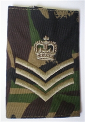 RAF Flight Sergeant Combat Rank Slide ( Royal Air Force Flight SGT Slide )
