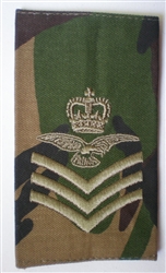 DPM RAF Flight Sergeant Aircrew Combat Rank Slide ( DPM Royal Air Force Flight SGT Slide )