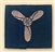 Pair of RAF Blue Senior Aircraftsman Rank Slides