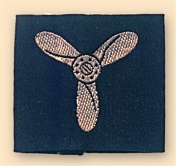 Pair of RAF Blue Senior Aircraftsman Rank Slides