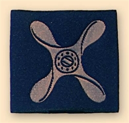 Pair of RAF Blue Junior Technician Rank Slides