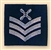 Pair of RAF Blue Chief Tech Rank Slides ( RAF Chief Technicians Badges )