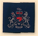 Pair of RAF Blue Warrant Officers Rank Slides ( RAF WO`S Badges )