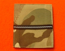 Quality UBACS RAF Pilot Officers Velcroed Rank Patch ( PO Velcroed Rank Patch )