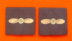 Official RAF Leading Aircraftsman Shoulder Slides x 2 ( RAF NCO'S LAC Blue Shoulder Slides )