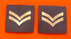 Official RAF Corporal Shoulder Slides x 2 ( RAF CPL Blue Shoulder Slides )