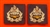 Official RAF Master Aircrew Shoulder Slides x 2 ( RAF Master Aircrew Blue Shoulder Slides )