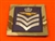 Royal Air Force Flight Sergeant Aircrew MTP UBAC'S Patch Velcro Backed ( RAF Flt SGT Aircrew Multicam UBAC'S Multi Terrane Pattern Rank Badge )