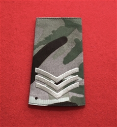 High Quality Royal Air Force Sergeant Multicam Rank Slide RAF MTP Rank Slide