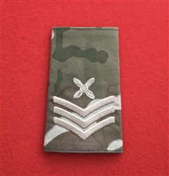 High Quality Royal Air Force Chief Technician Multicam Rank Slide RAF MTP Rank Slide