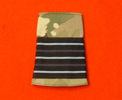 RAF Wing Commander Multicam Combat Rank Slide ( WC Multi Terrain Pattern Rank Slide ) Wing Commander MTP Combat Slide