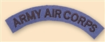 Re-Enactors Army Air Corps Shoulder Title ( Reenactors AAC Badges )