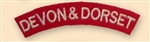 Deven & Dorset Uniform Shoulder Titles
