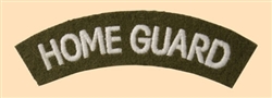 Re-Enactors Home Guard Shoulder Titles