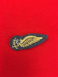 Quality Royal Air Force Air Engineers Mess Dress Badge Hand Embroidered Gold Bullion Wire.