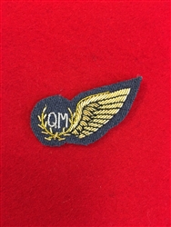 Royal Air Force Quarter Masters Half Wing Brevet Badge