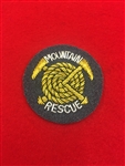 Quality Royal Air Force Mountain Rescue Mess Dress Badge Hand Embroidered Gold Bullion Wire RAF Badge