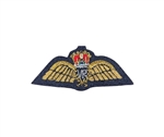 Quality RAF Royal Air Force VR Volunteer Reserve Gold Bullion Mess Dress Wings