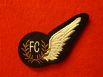 Number 1`s RAF Fighter Controller Half Wing Brevet ( Royal Air Force FC Brevet Badge )