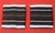 Royal Air Force Officers Material Backed Squadron Leader Light Blue Rank Slides ( RAF SQN LDR Light Blue Rank Slides )