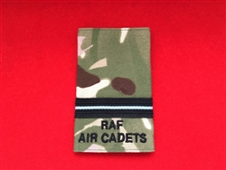 Royal Air Force Air Cadet Flying Officer MTP Rank Slide
