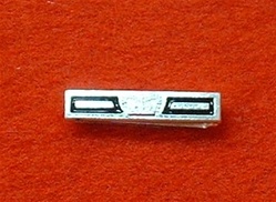 Miniature Second Award Bar Cadet Force or TA Efficiency Long Service Medals