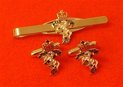 REME Cufflinks & Tie Slider Box Set ( Royal Electrical & Mechanical Engineers Cufflinks )