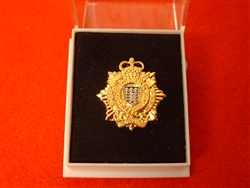 RLC Lapel Badge boxed ( Royal Logistic Corps ) British Army Lapel Badge.
